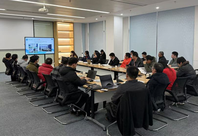 杭州市节能协会秘书长包优祥携16家企业在杭州sunbet申搏官方网站展开交流座谈会